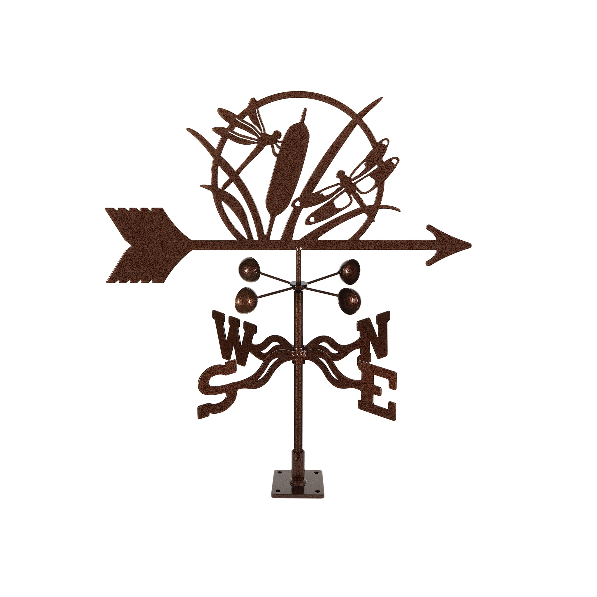 Dragonfly Weathervane Deck Mount