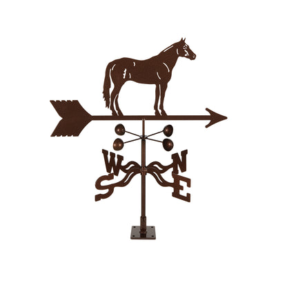 Quarter Horse Weathervane Deck Mount