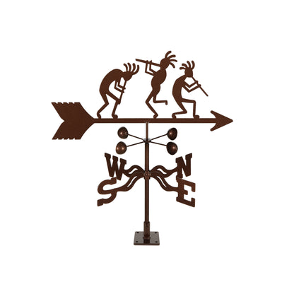 Kokopelli Weathervane Deck Mount