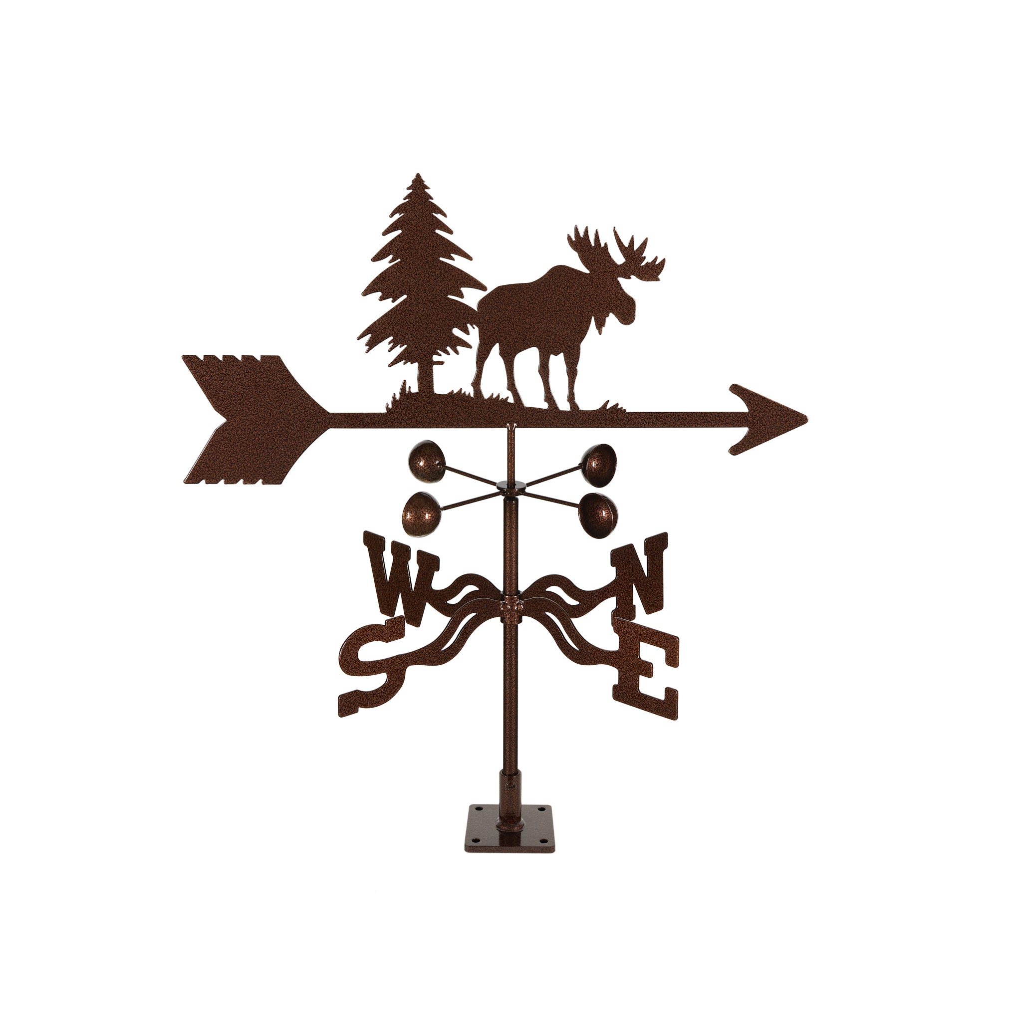 Moose Weathervane Deck Mount