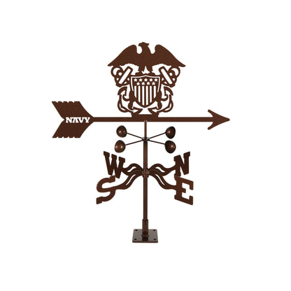 Navy Weathervane Deck Mount