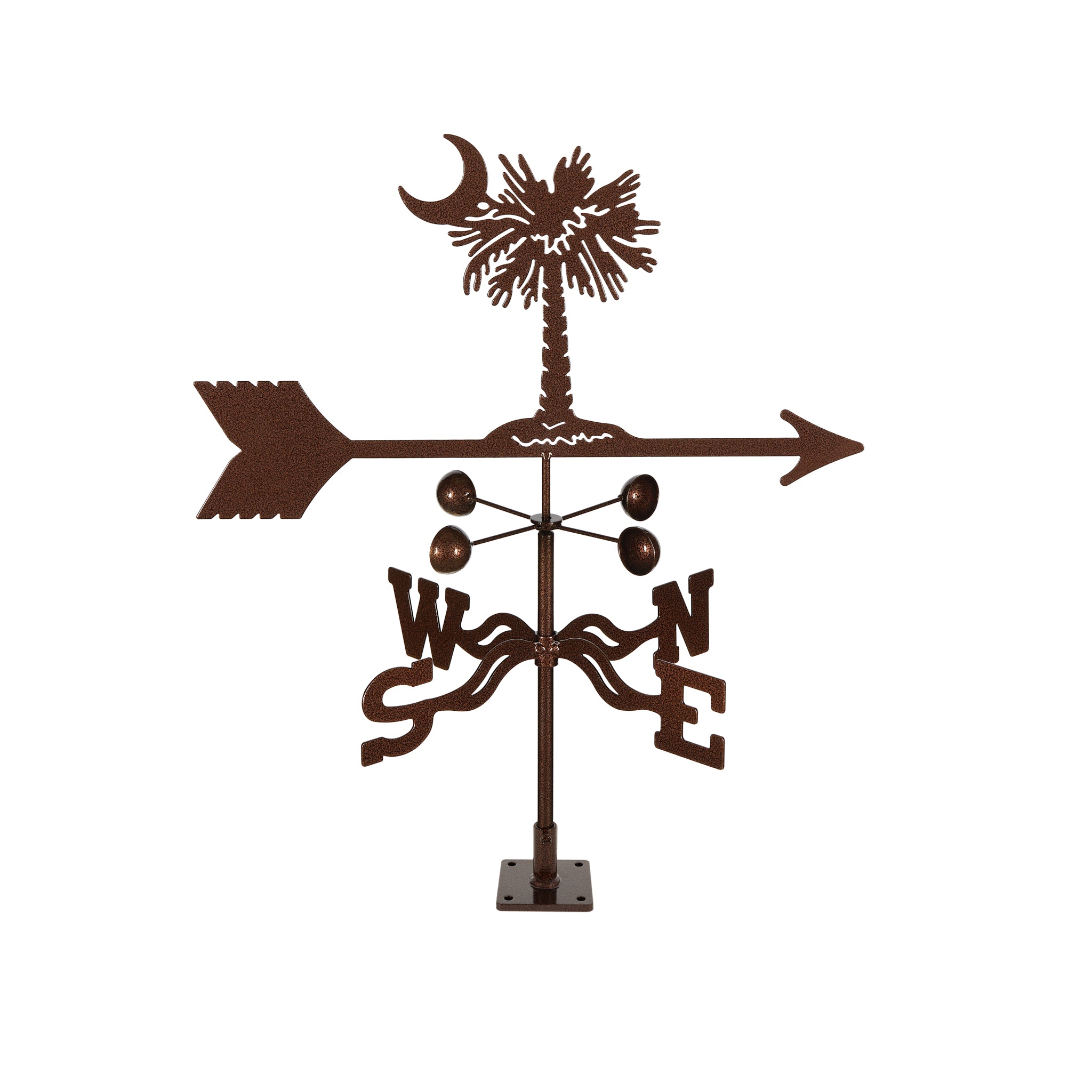 Palmetto Weathervane Deck Mount