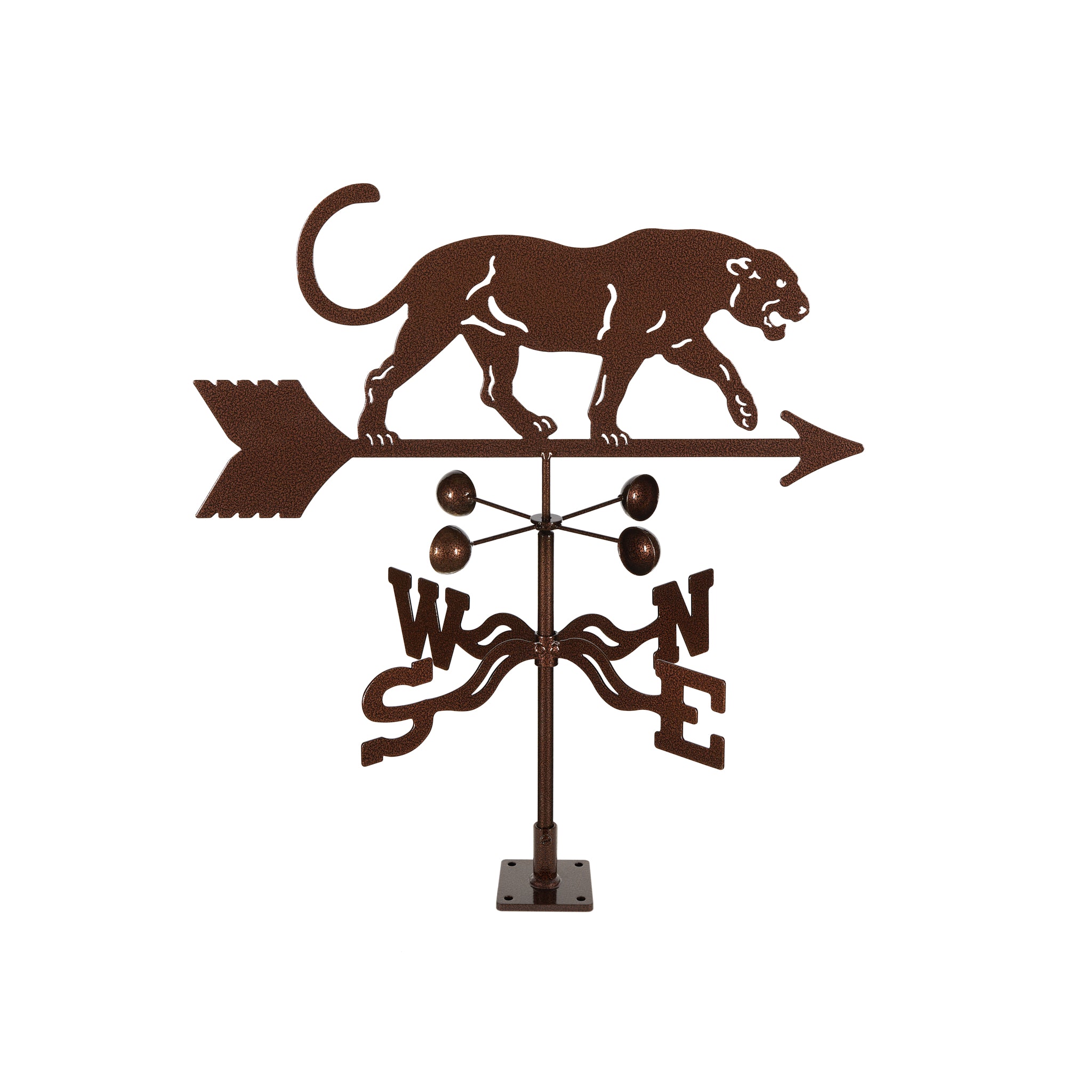 Panther Weathervane Deck Mount