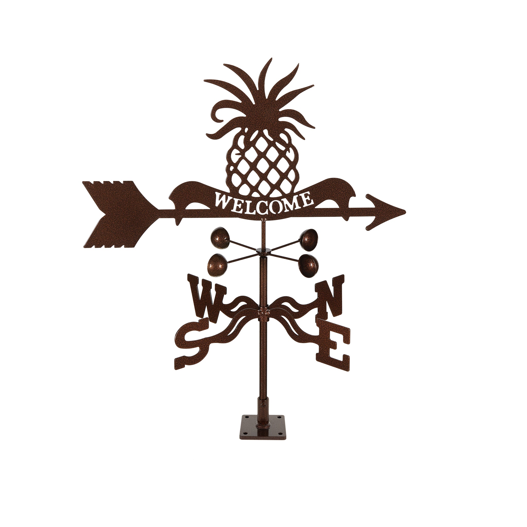 Pineapple (Welcome) Weathervane Deck Mount