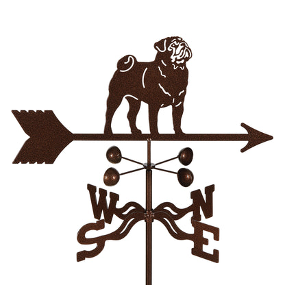 Pug Weathervane