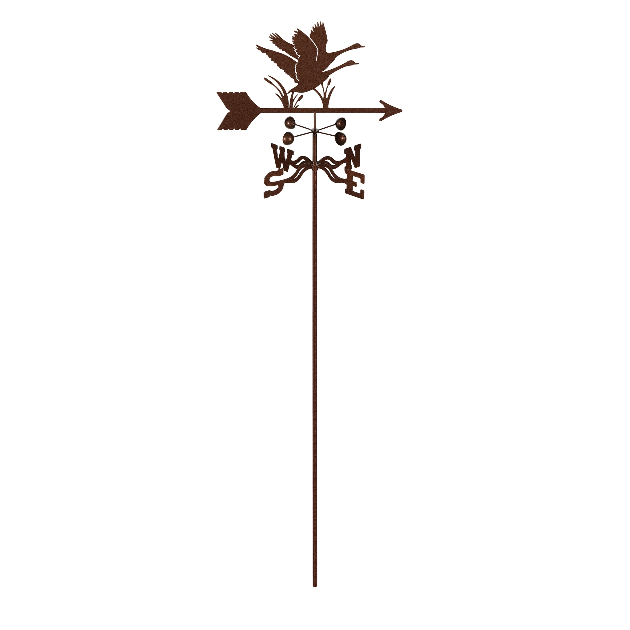 Geese Weathervane Garden Mount