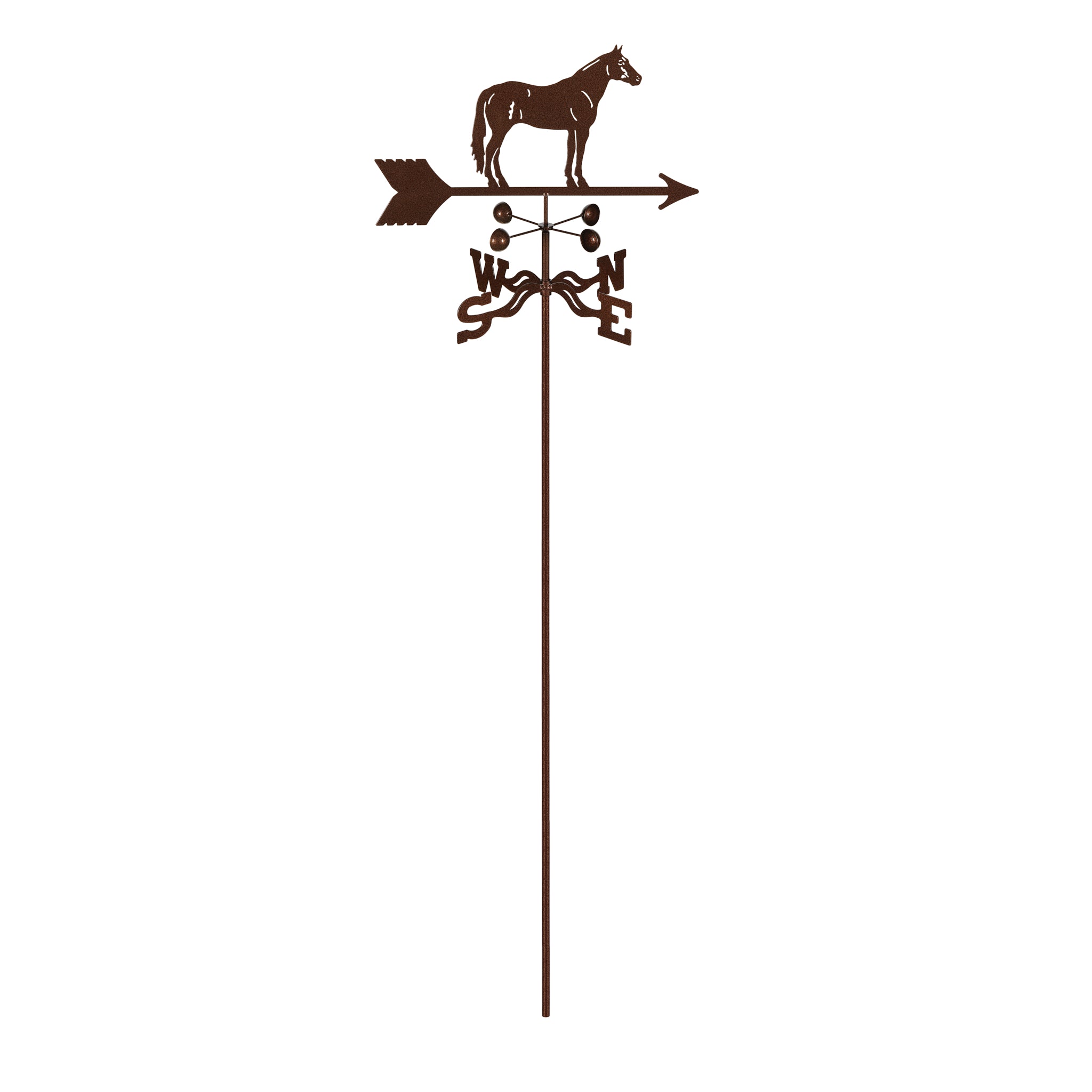 Quarter Horse Weathervane Garden Mount