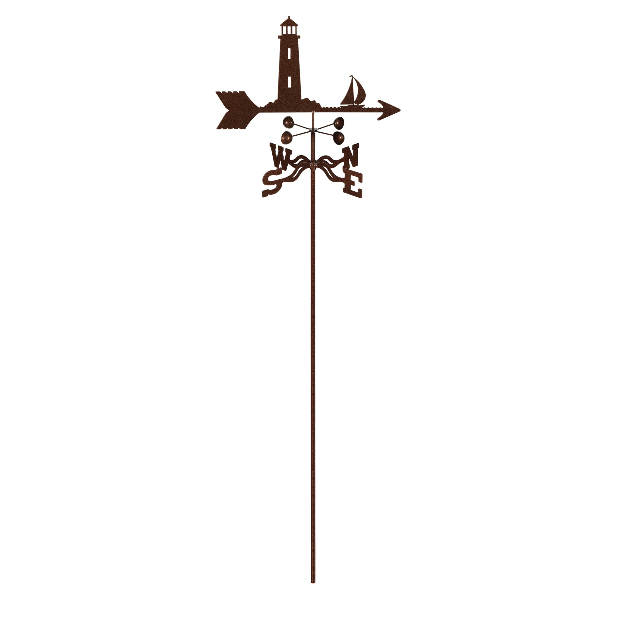 Lighthouse Weathervane Garden Mount
