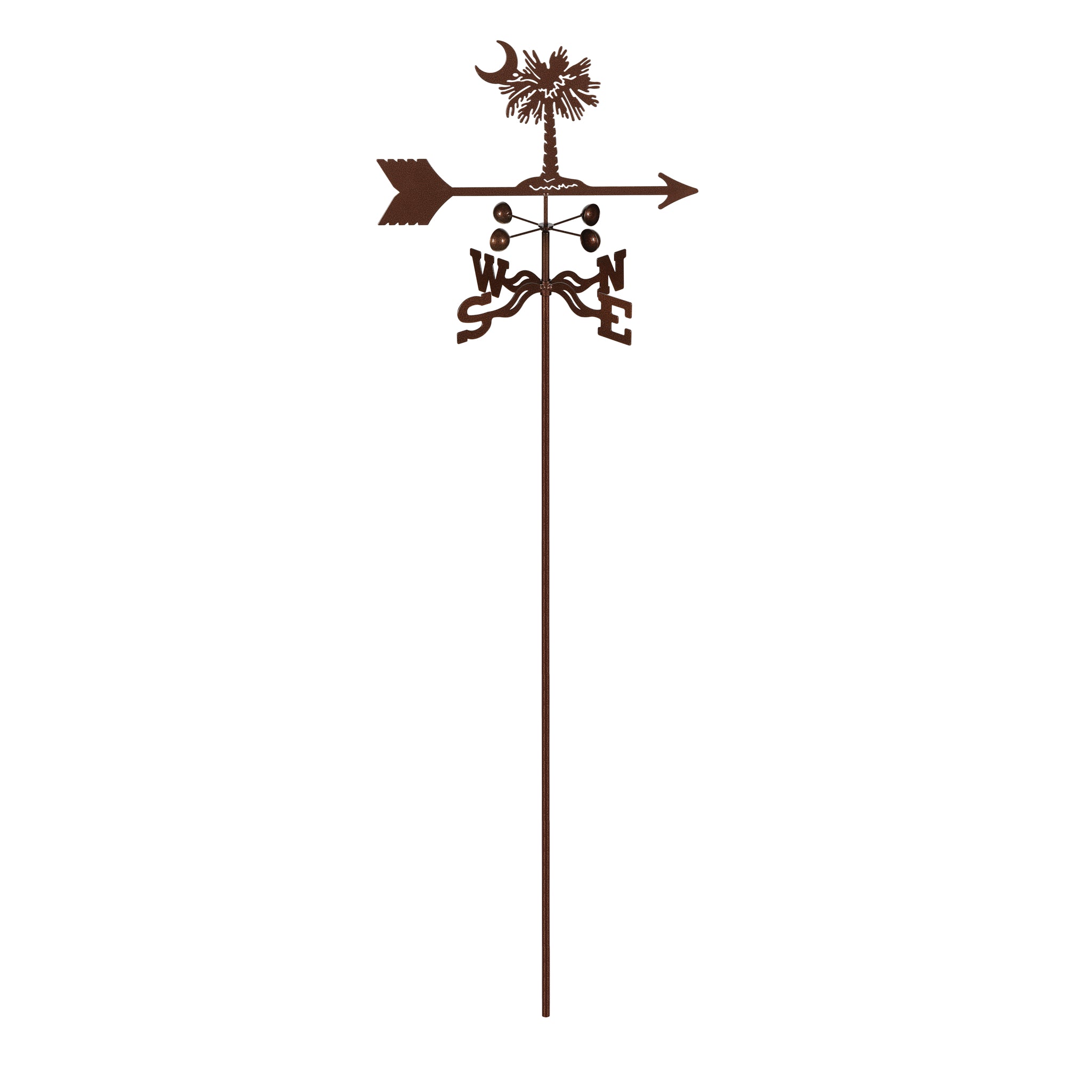 Palmetto Weathervane Garden Mount