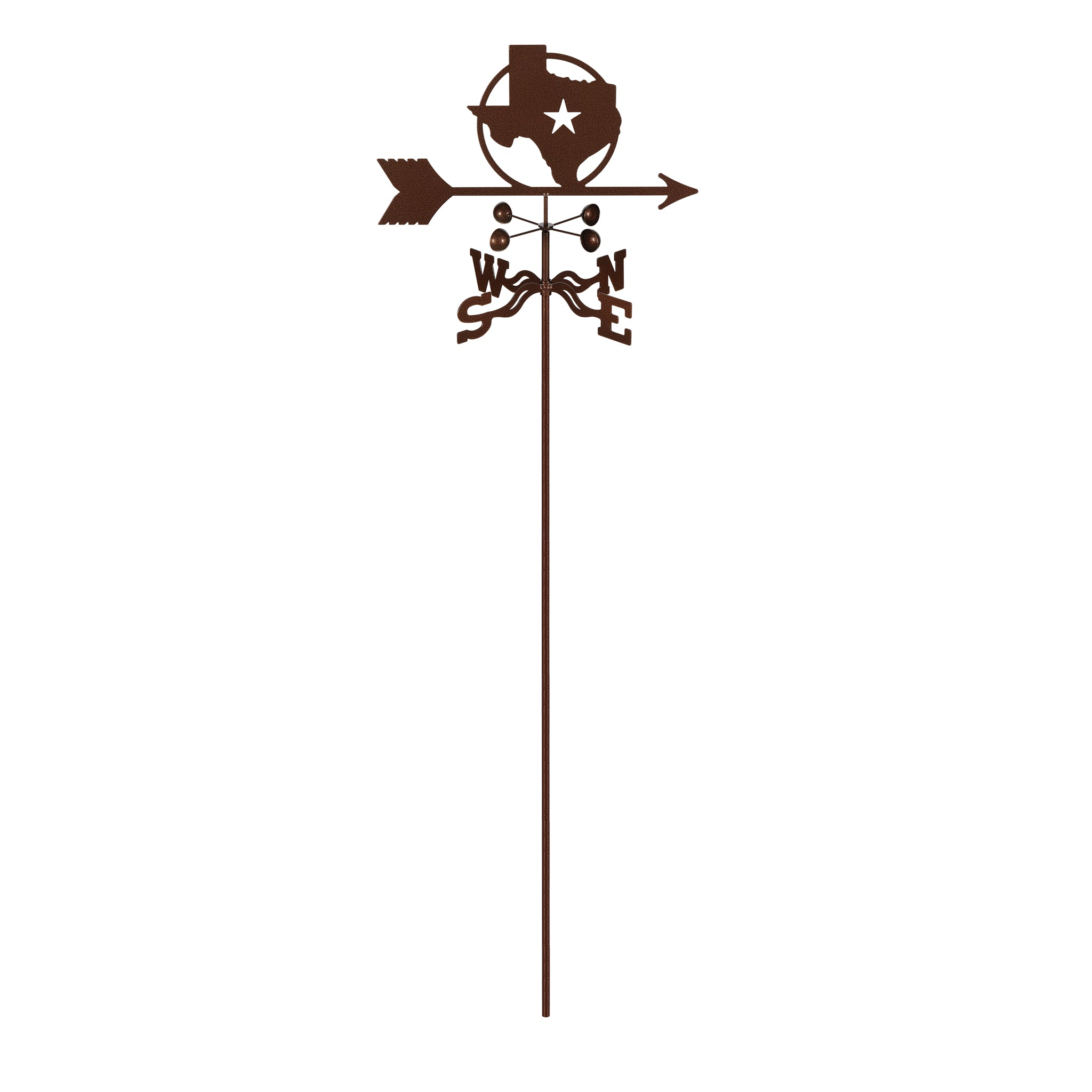 Texas Star Weathervane Garden Mount