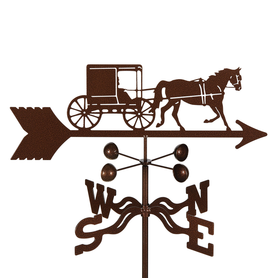 Amish Horse & Buggy Weathervane