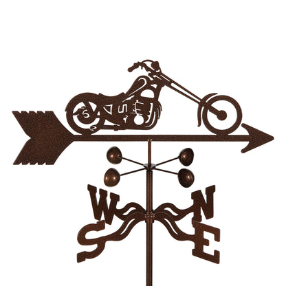 Chopper Motorcycle Weathervane