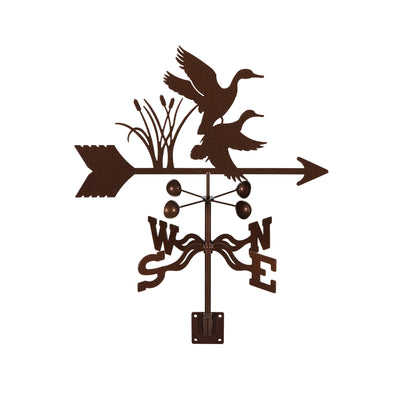 Ducks-Mallards Weathervane Post Mount