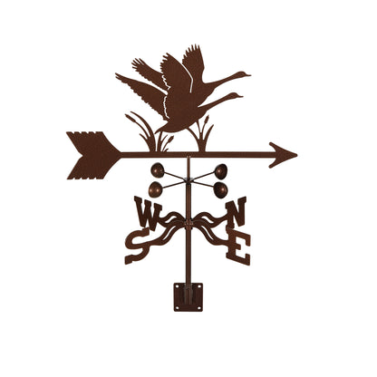 Geese Weathervane Post Mount