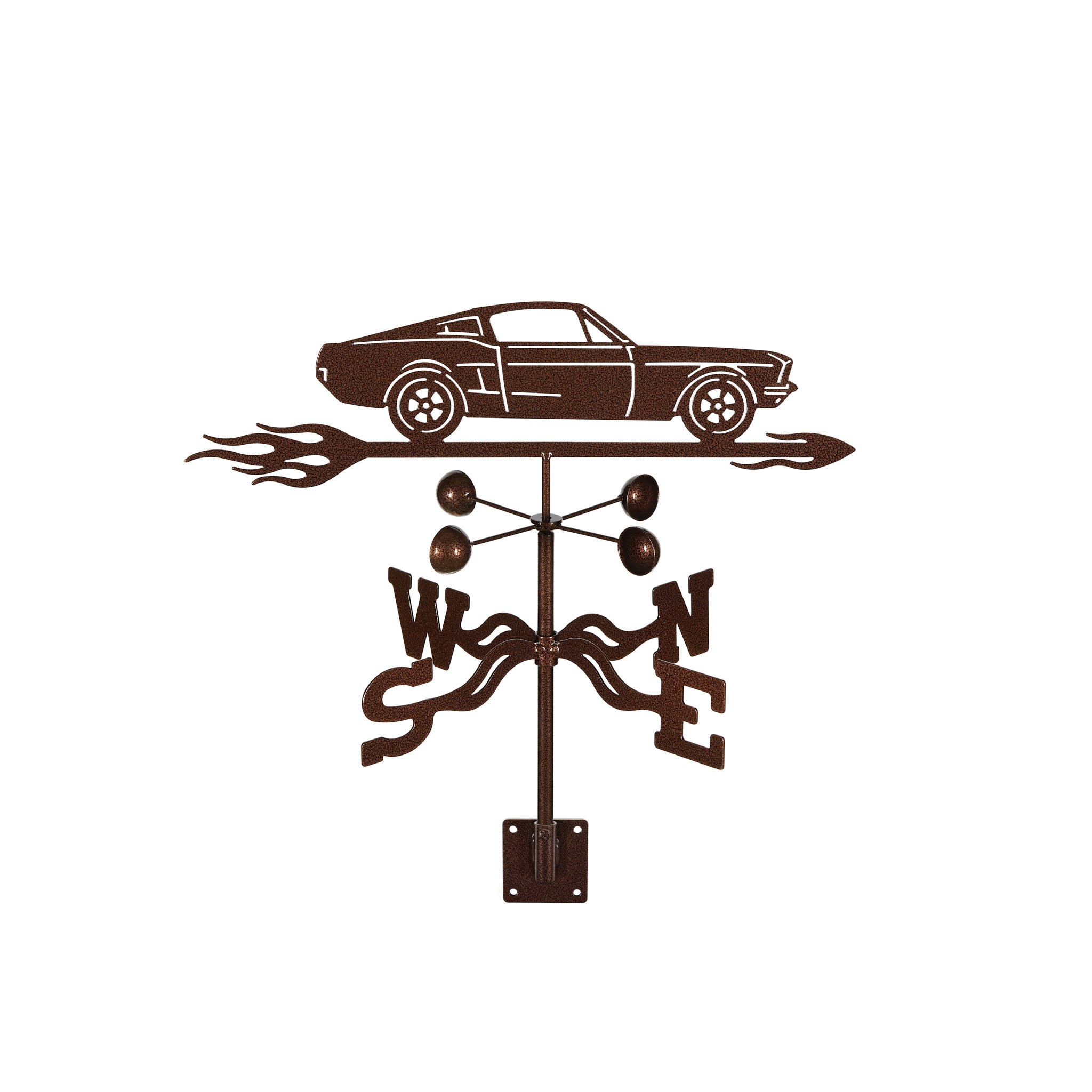 1970 Ford Mustang Weathervane Post Mount
