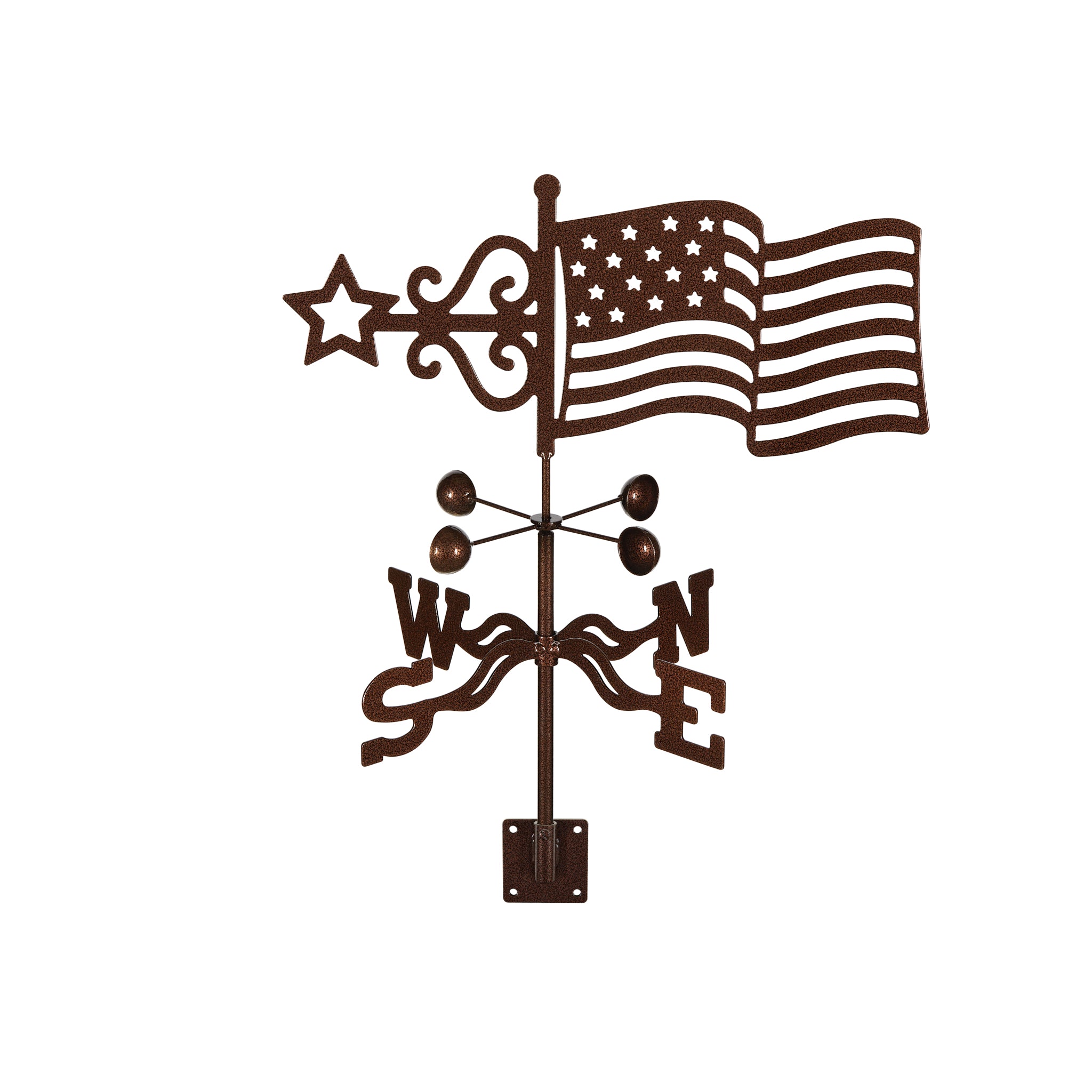 Flag Weathervane Post Mount