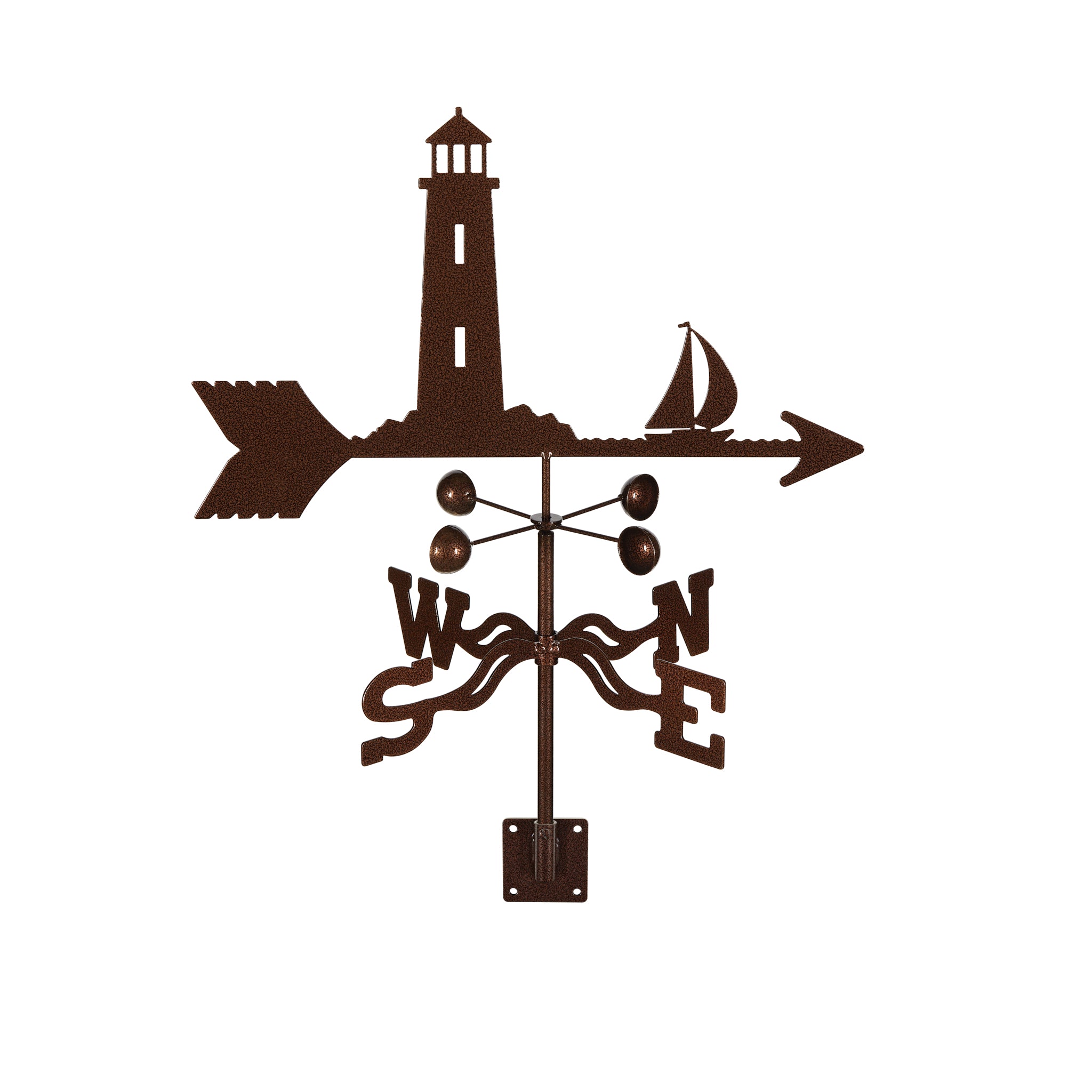Lighthouse Weathervane Post Mount