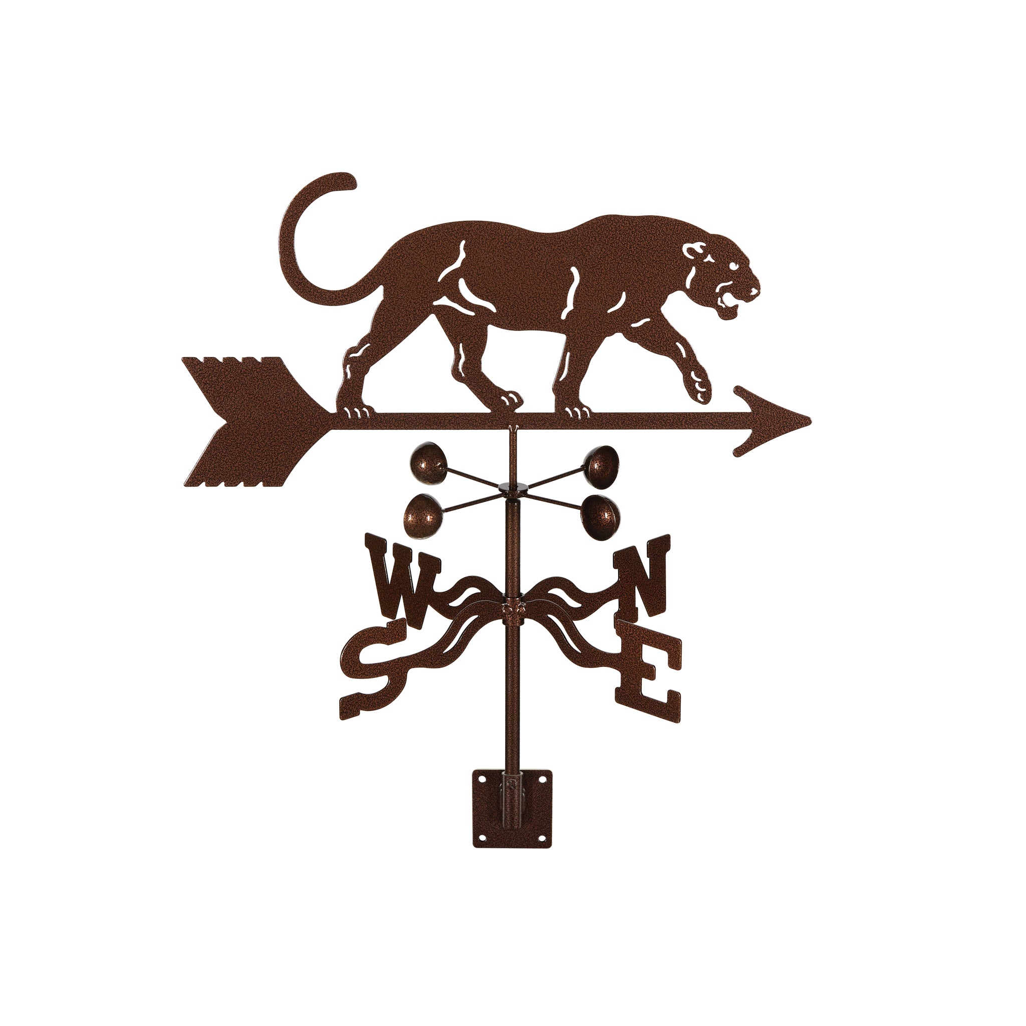 Panther Weathervane Post Mount