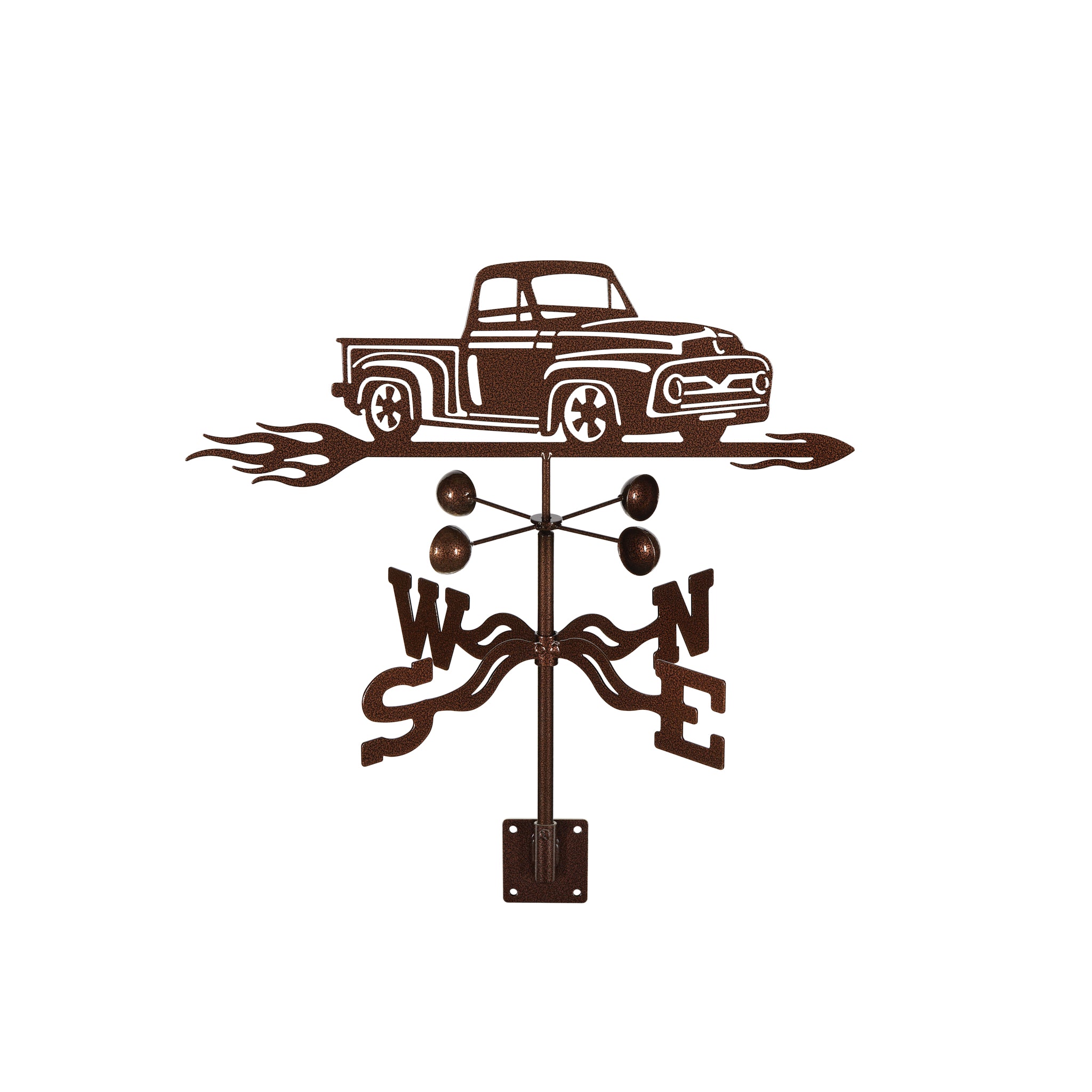 Ford Truck Weathervane Post Mount