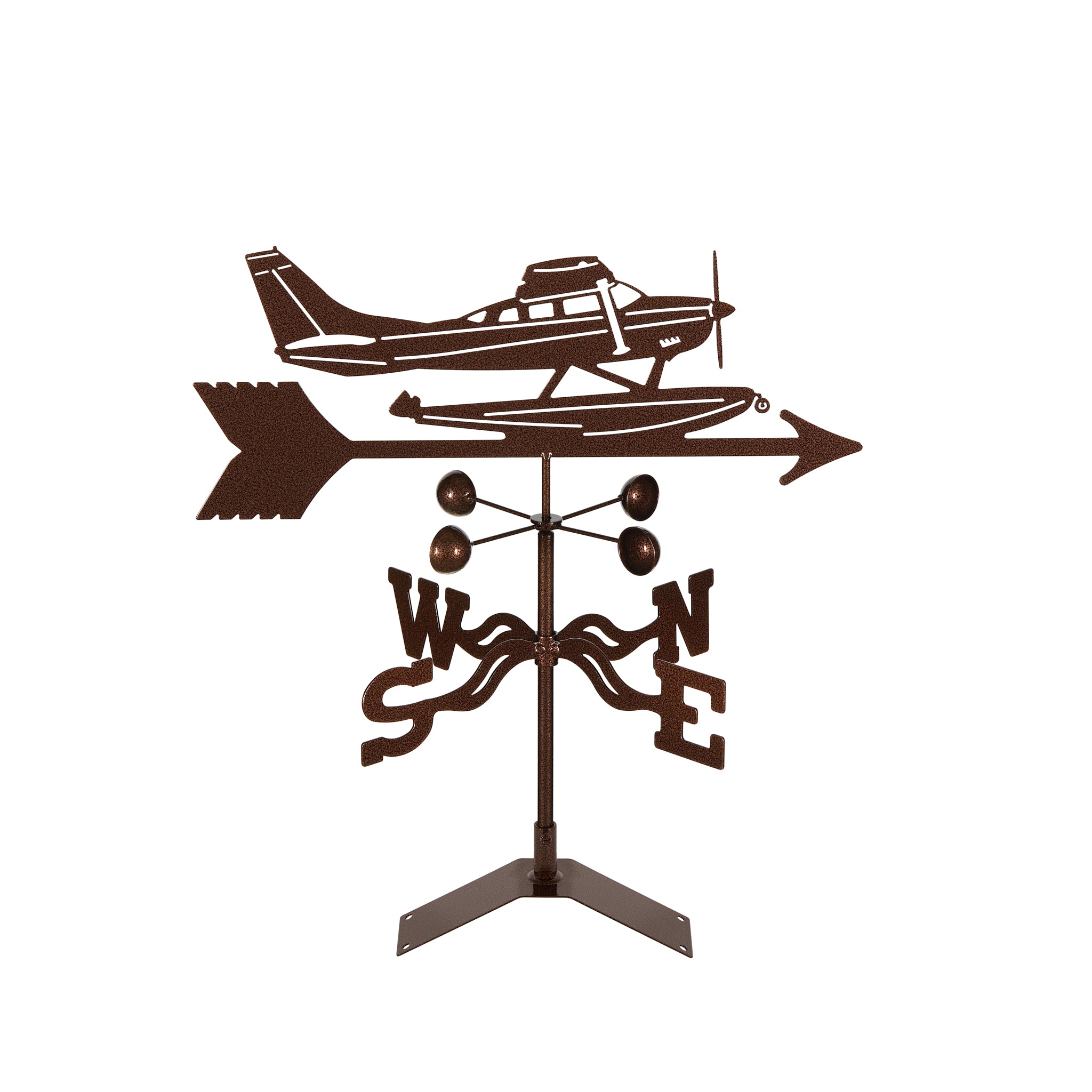 Float Plane Weathervane Roof Mount
