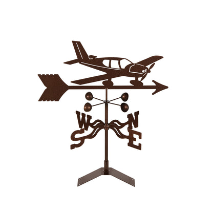 Lo-Wing Airplane Weathervane Roof Mount