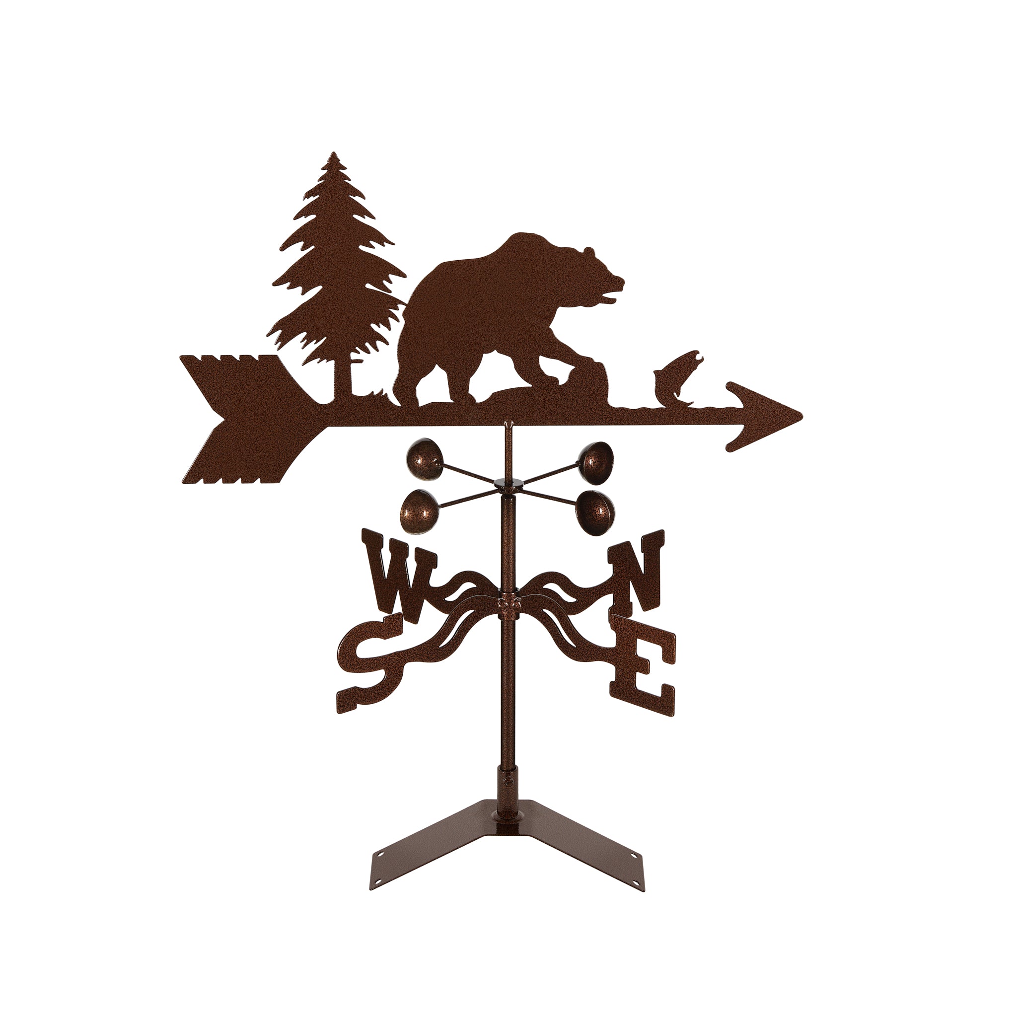Bear Weathervane Roof Mount