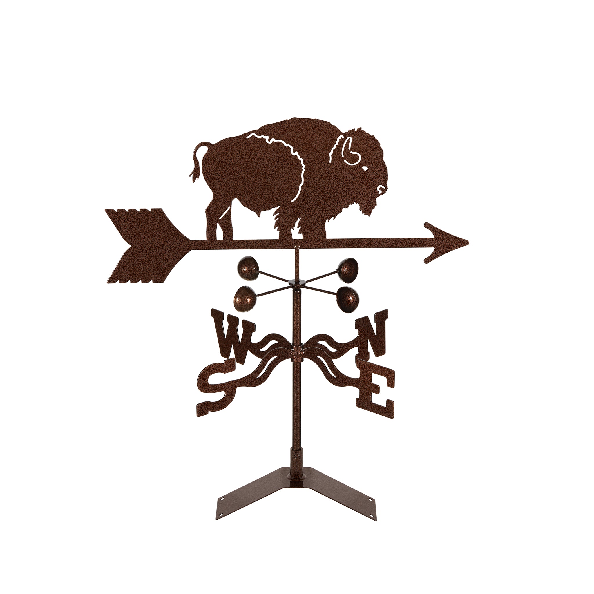 Bison Weathervane Roof Mount