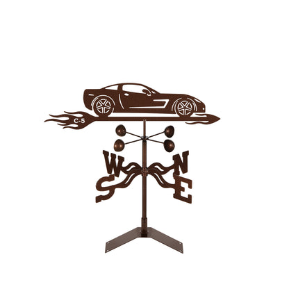 C5 Corvette Steel Weathervane (1997-2004) Roof Mount