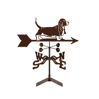 Basset Hound Weathervane Roof Mount
