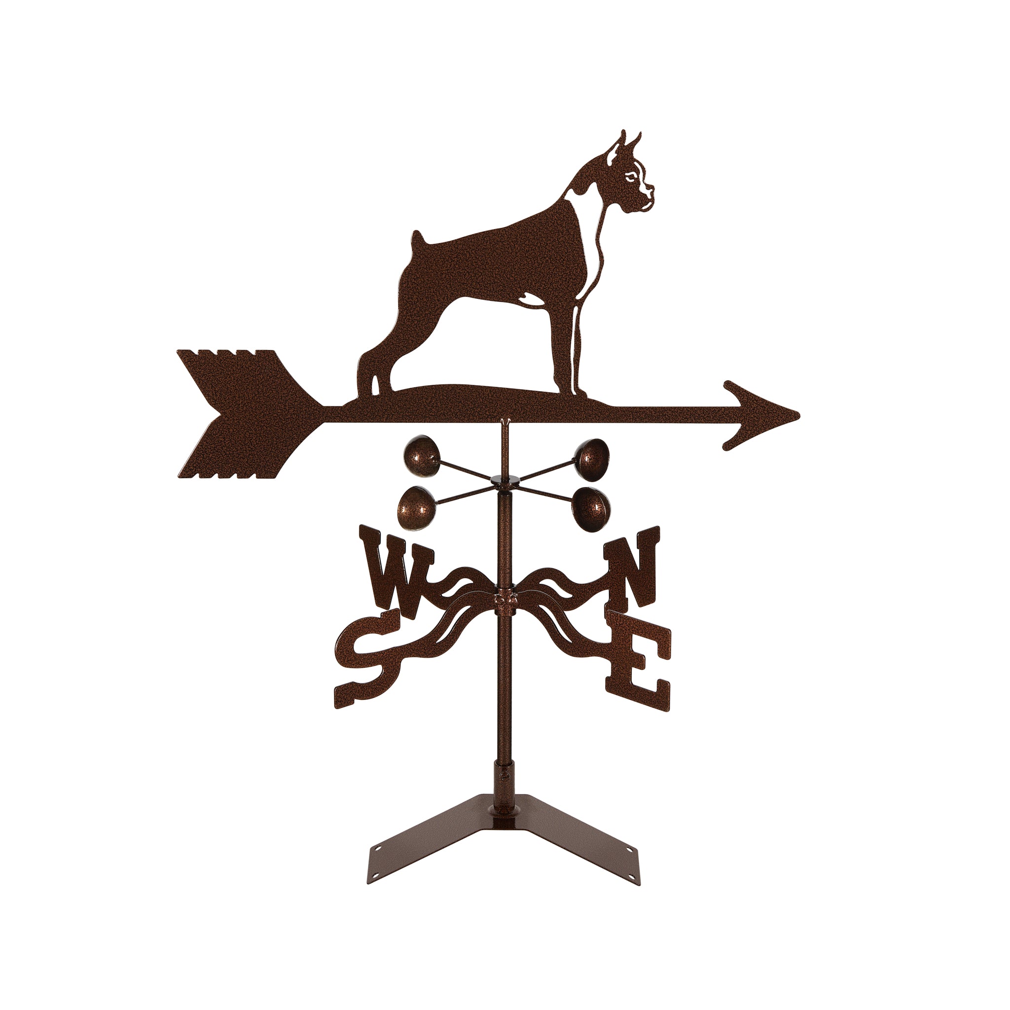 Boxer Weathervane Roof Mount