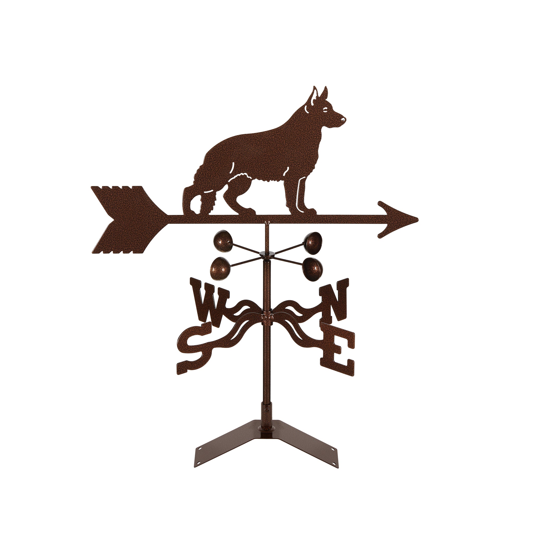 German Shepherd Weathervane Roof Mount