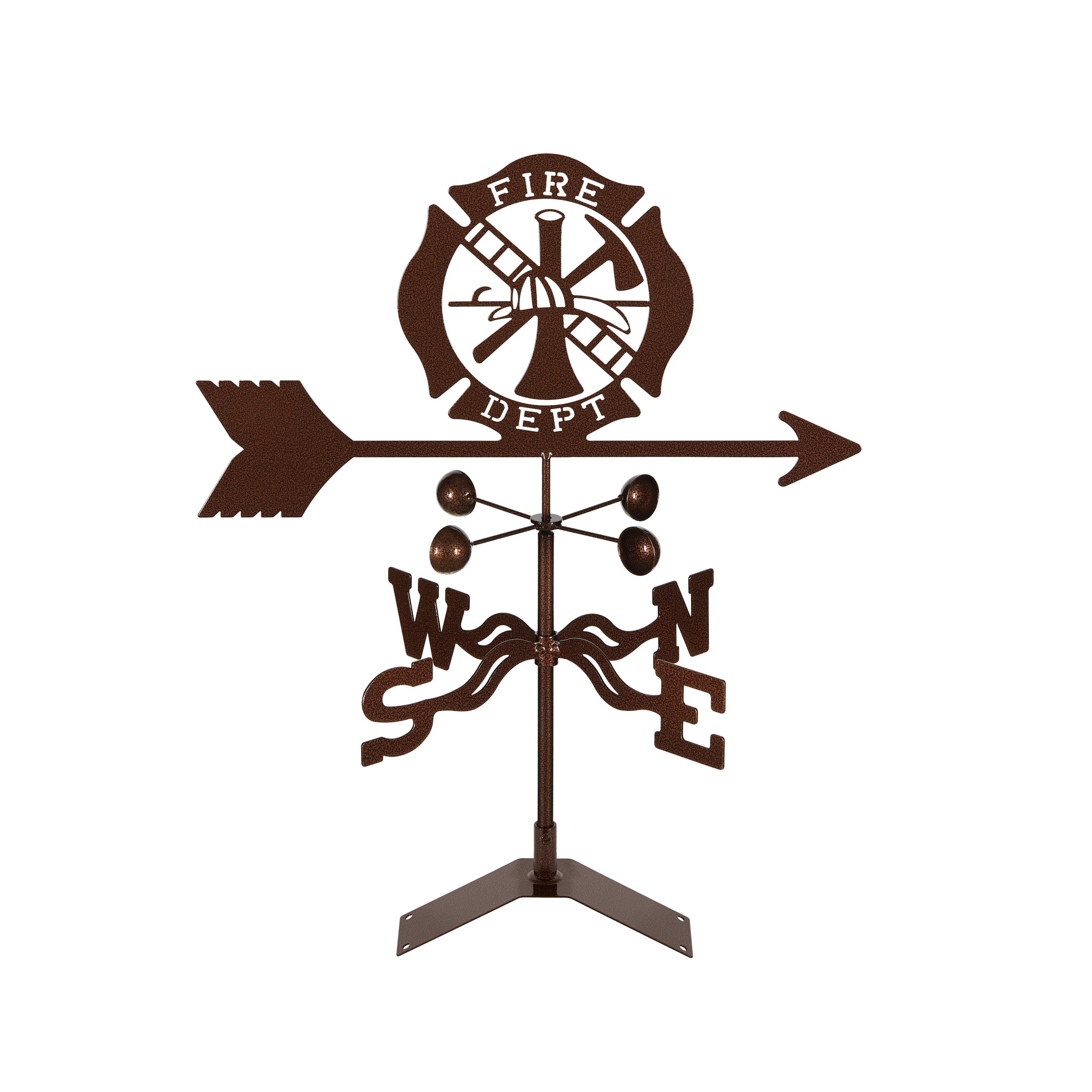 Fire Dept. Weathervane Roof Mount