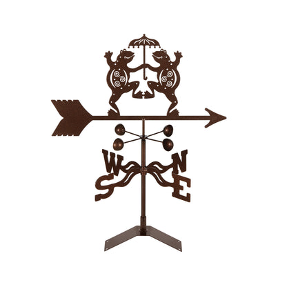 Frogs Dancing Weathervane Roof Mount