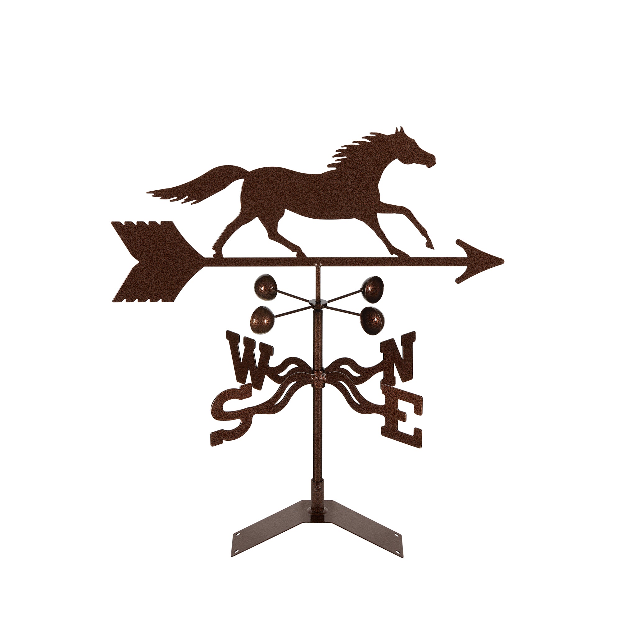 Running Horse Weathervane Roof Mount