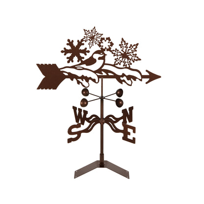 Snowflakes Weathervane Roof Mount
