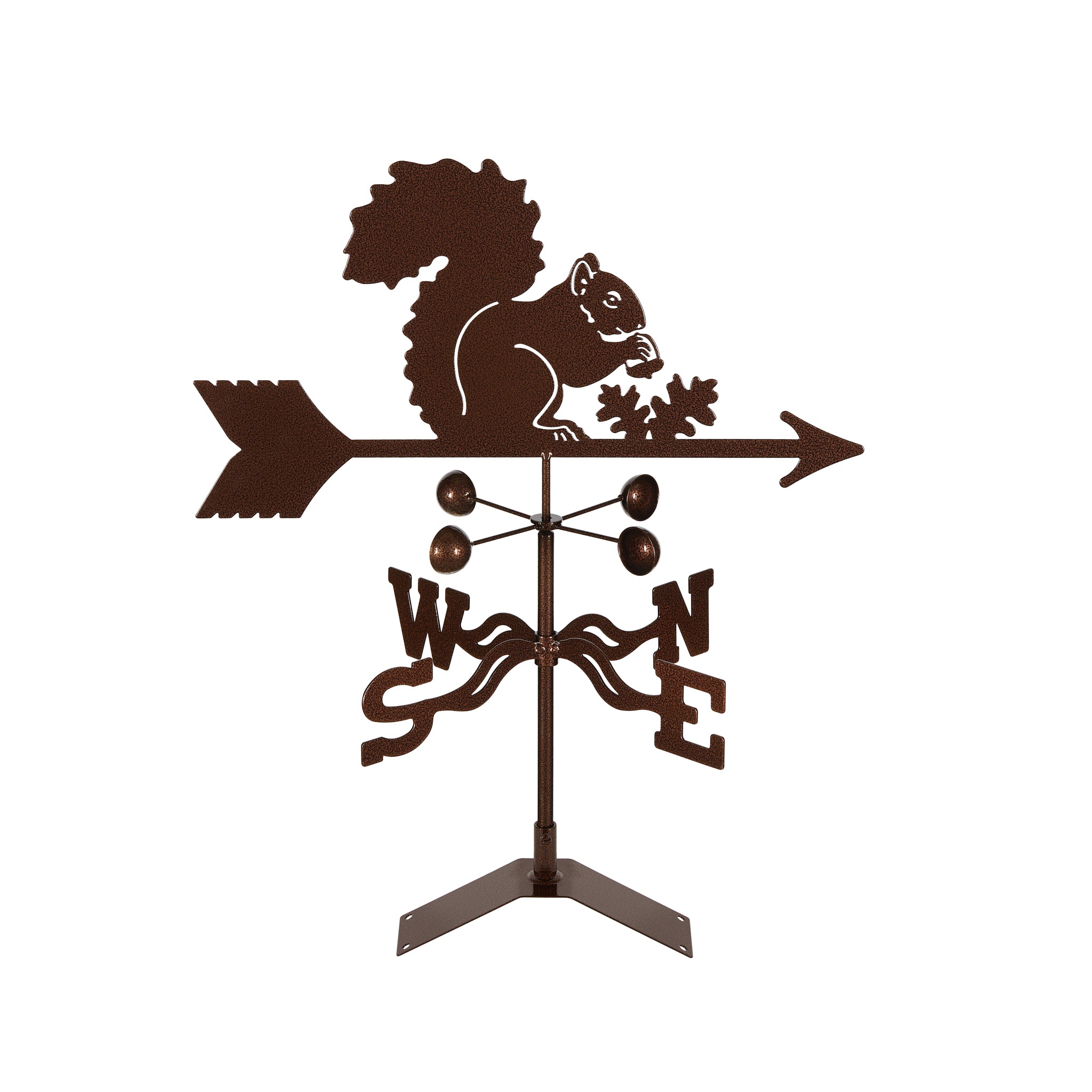 Squirrel Weathervane Roof Mount