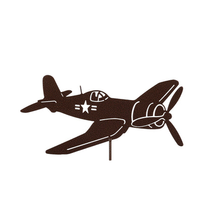 Corsair Airplane Weathervane Top Only