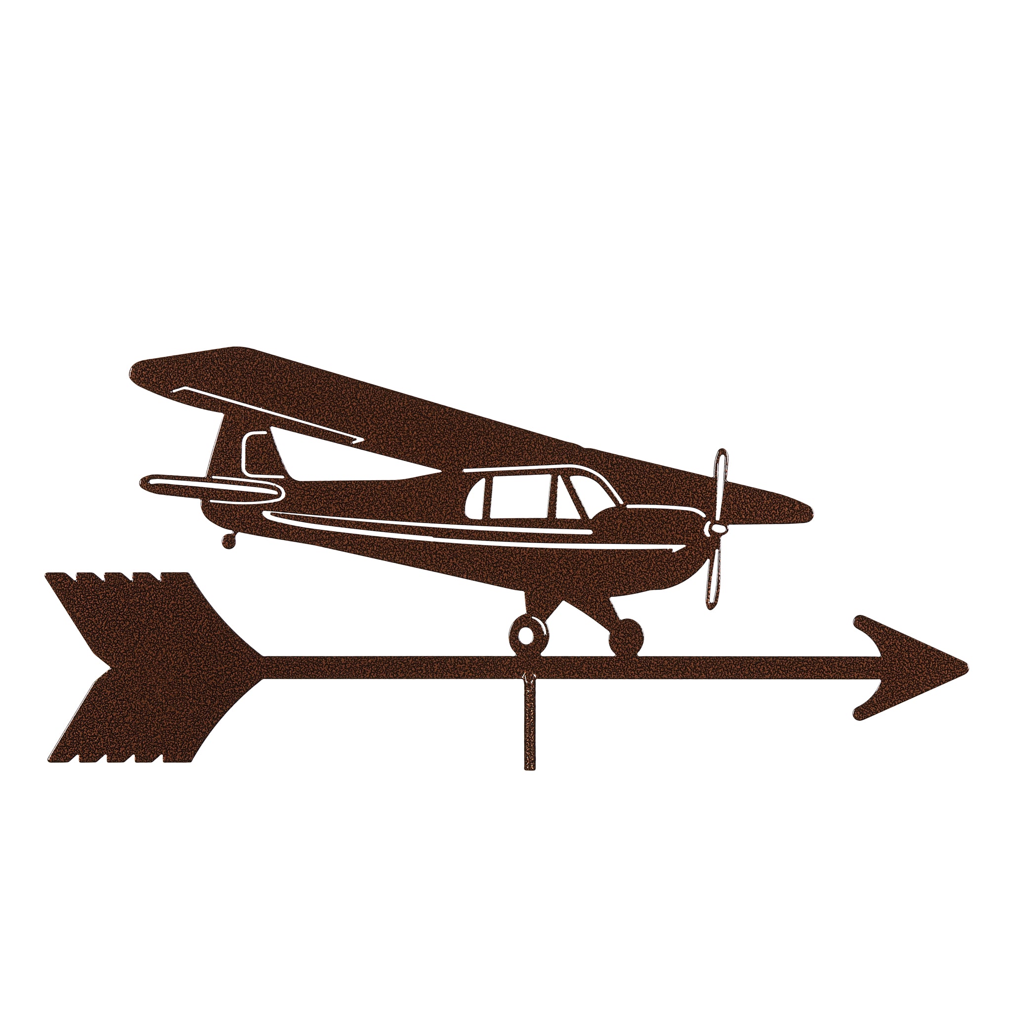 Hi-Wing Airplane Weathervane Top Only
