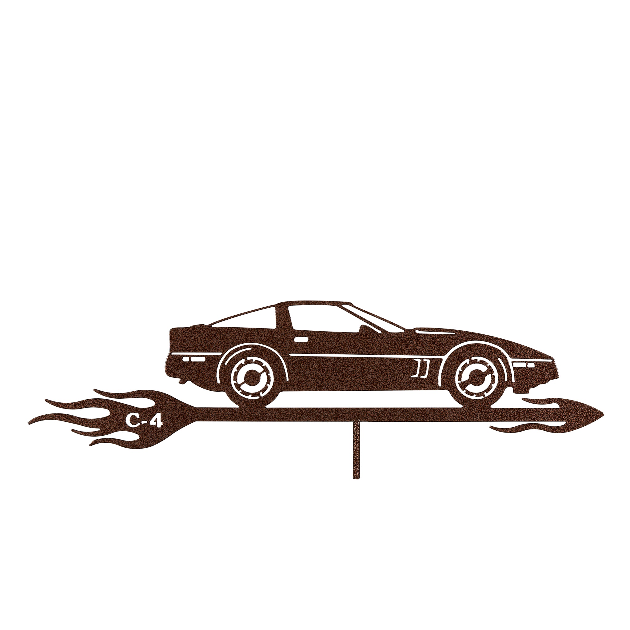 C4 Corvette Steel Weathervane (1984-1996) Top Only