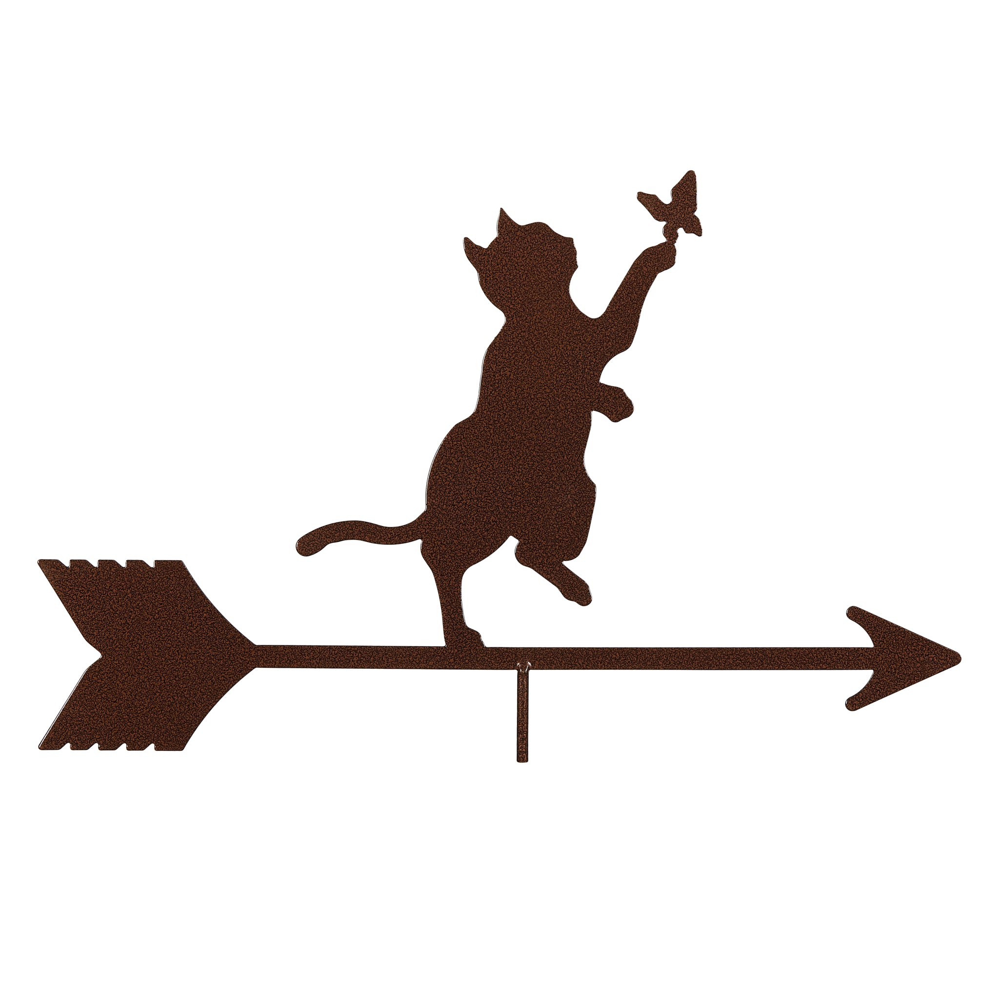 Cat & Butterfly Weathervane Top Only