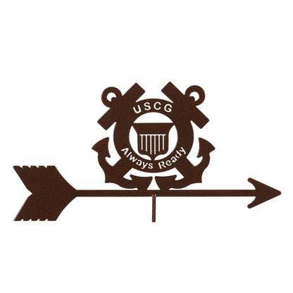 Coast Guard Weathervane Top Only