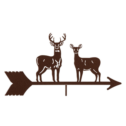 Standing Deer Weathervane Top Only