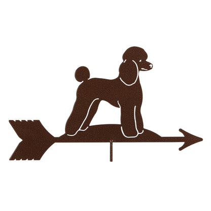 Poodle Weathervane Top Only