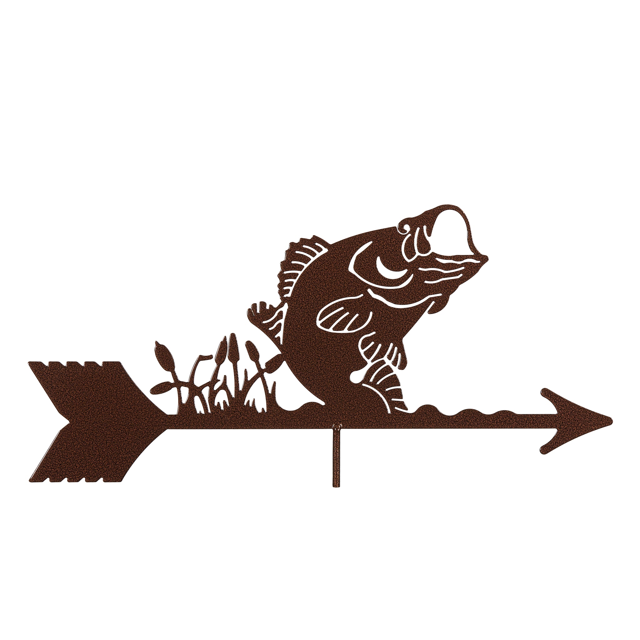 Bass Weathervane Top Only