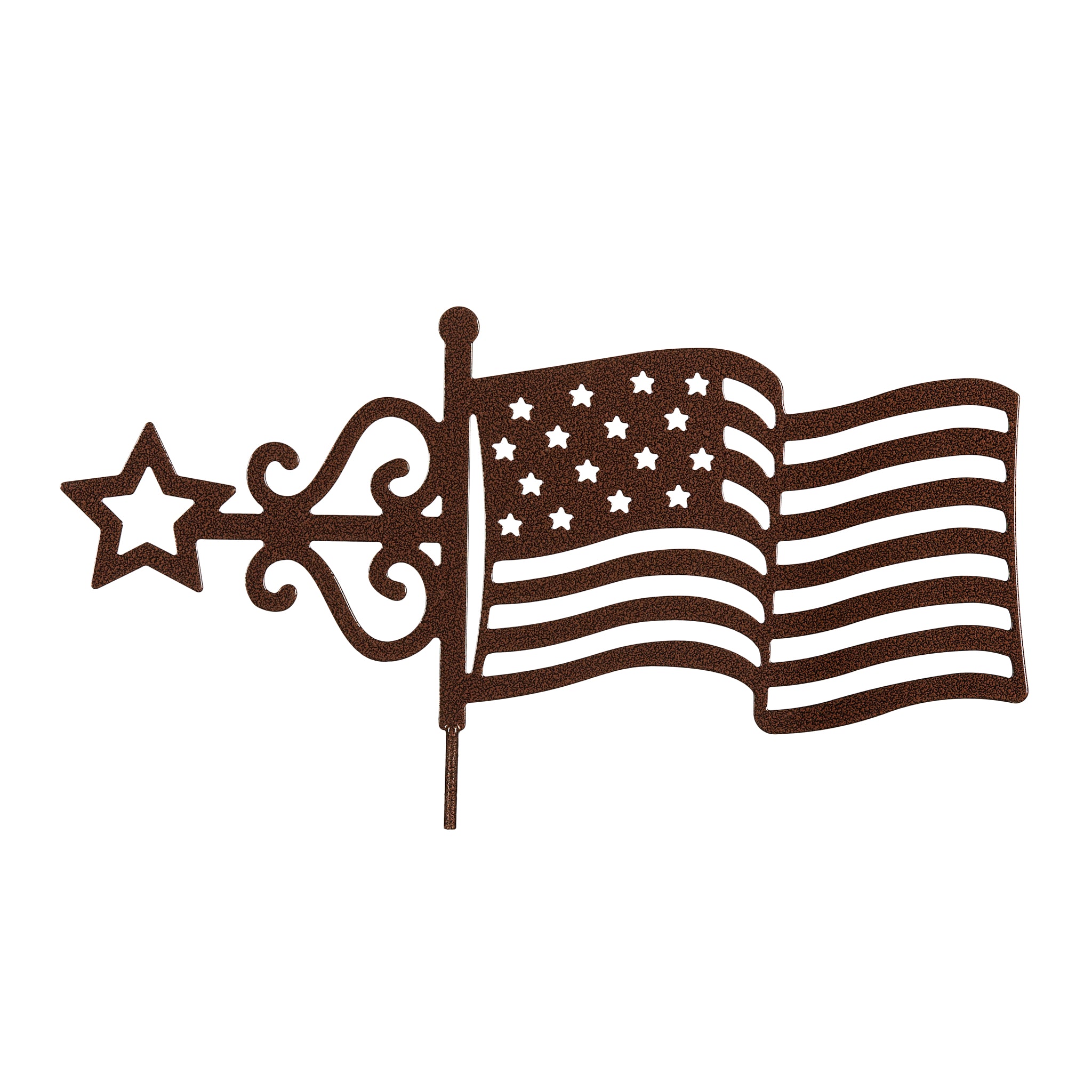 Flag Weathervane Top Only