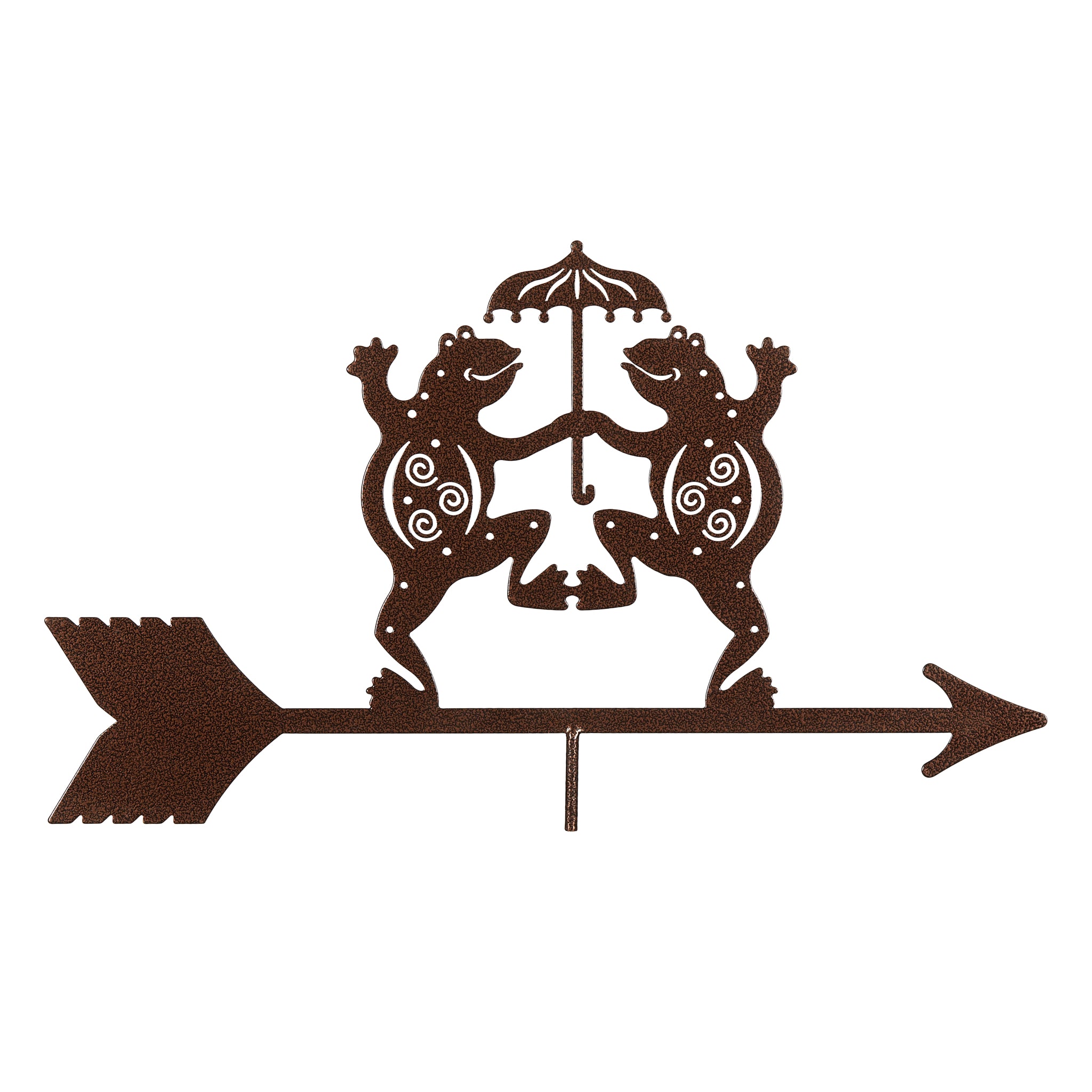 Frogs Dancing Weathervane Top Only
