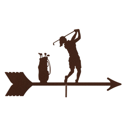 Female Golfer Weathervane Top Only