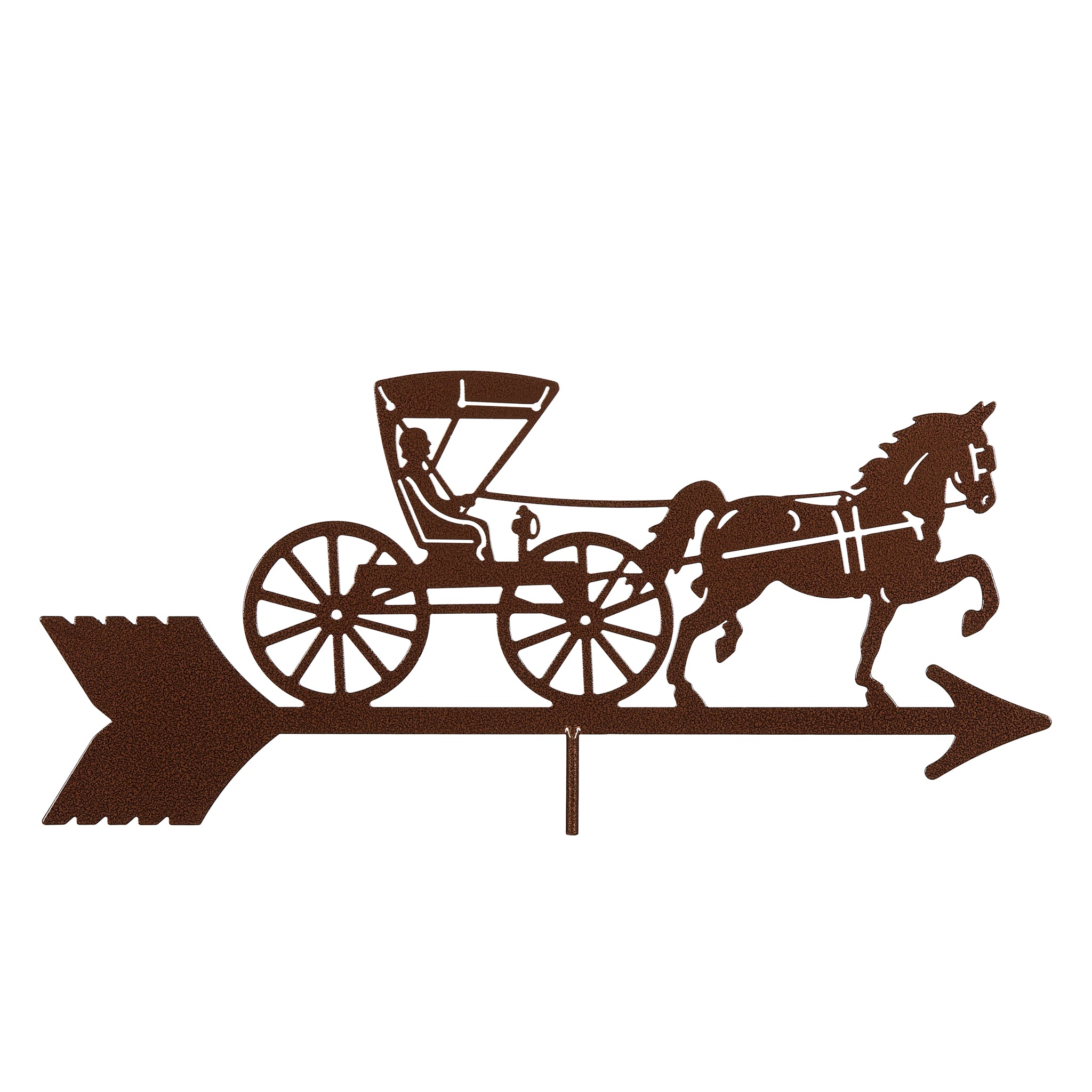 Doctor's Horse & Buggy Weathervane Top Only