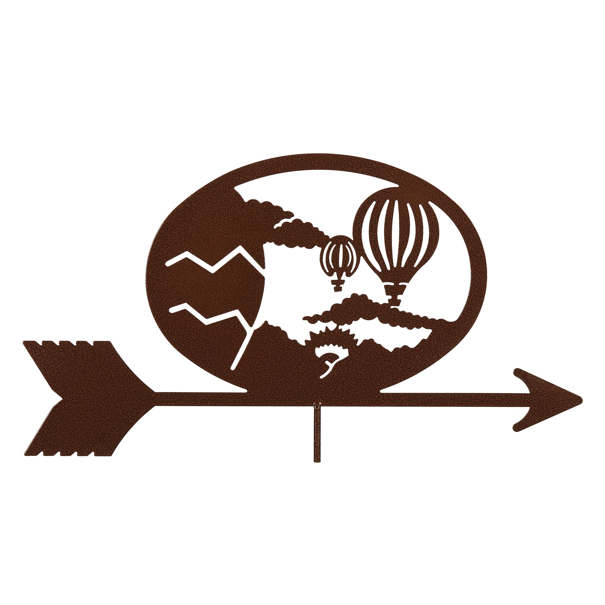 Hot Air Balloons Weathervane Top Only