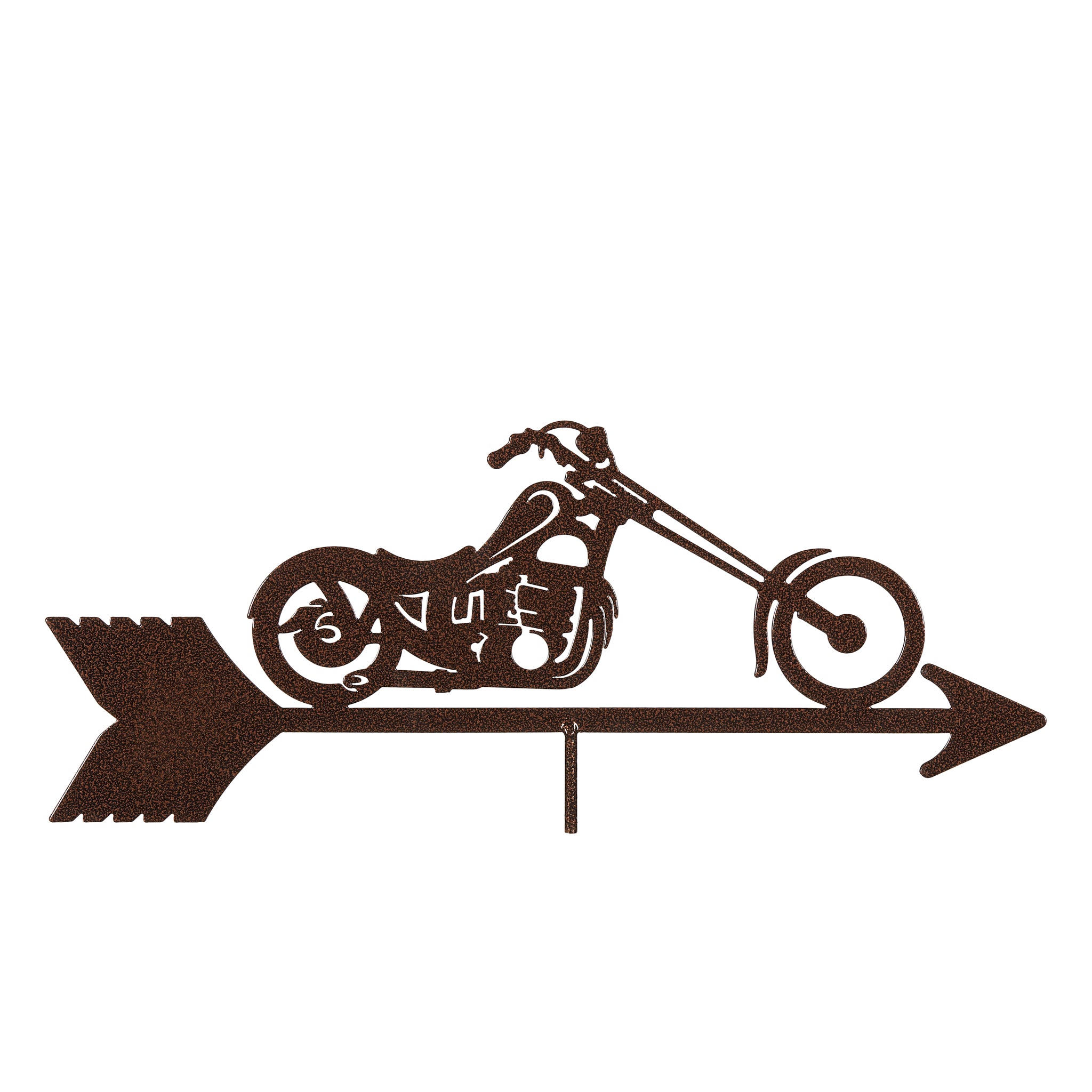 Chopper Motorcycle Weathervane Top Only